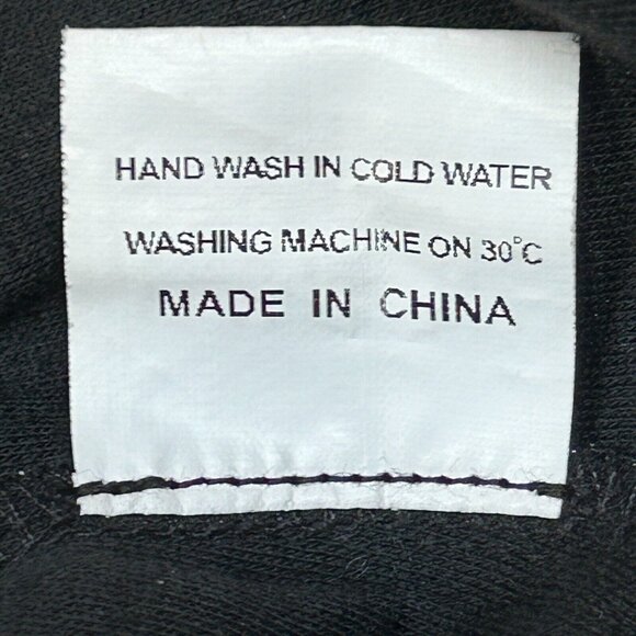 Italian Rossi Roma Womens Floral Lace Ruffle Trim Coat Jacket Black Silk Blend - Picture 9 of 9